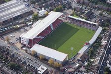 Kingsholm Stadium, Gloucester, Gloucestershire, 2010. Artist: Damian Grady