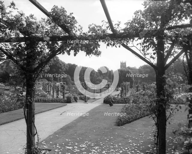 Kingsnorth Gardens, Folkestone, Kent, c1955.  Creator: Arthur Charles Kirby Ware.