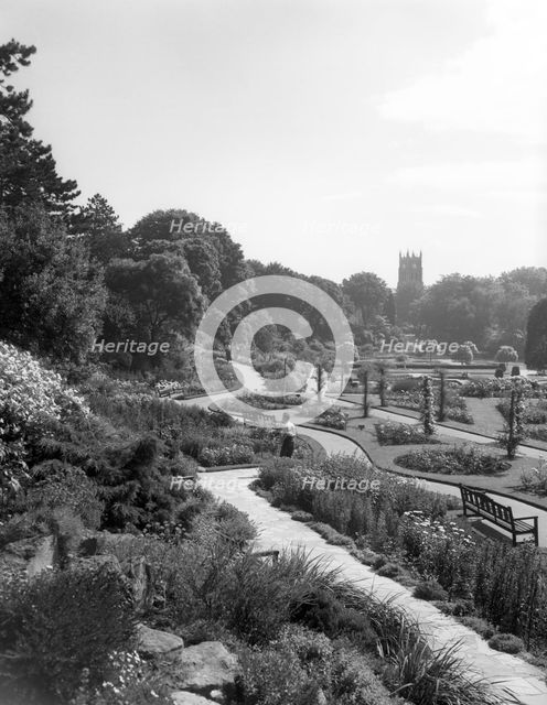 Kingsnorth Gardens, Folkestone, Kent, c1955.  Creator: Arthur Charles Kirby Ware.
