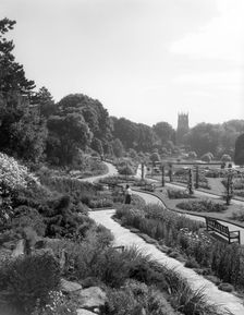 Kingsnorth Gardens, Folkestone, Kent, c1955. Creator: Arthur Charles Kirby Ware