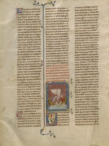 King Tanor Rescued from the Sea, about 1320-1340. Creator: Unknown