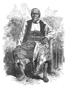 King Thackembau, of the Feejee Islands, 1869. Creator: Unknown