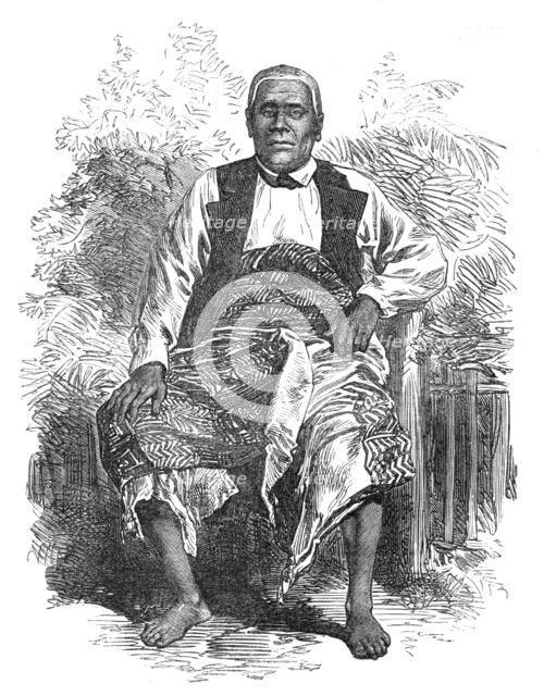 King Thackembau, of the Feejee Islands, 1869. Creator: Unknown.