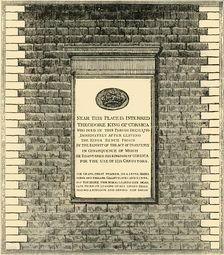 King Theodore's Monument (1881). Creator: Unknown