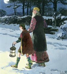 King Wenceslas, 10th century (c1900). Creator: Trelleek