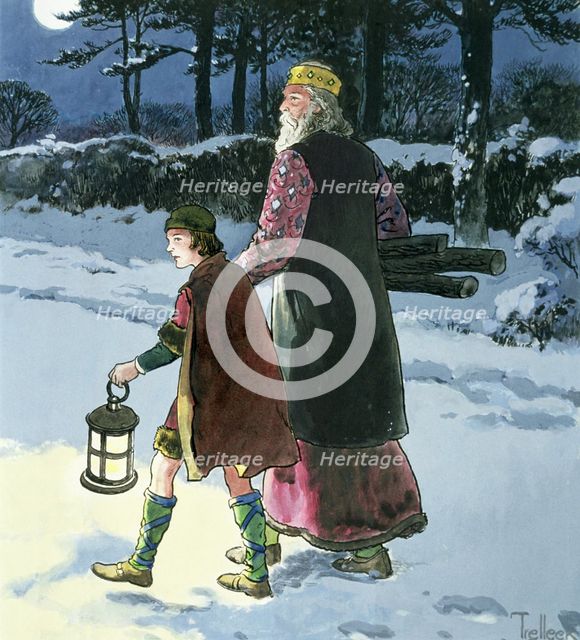 King Wenceslas, 10th century (c1900). Creator: Trelleek.