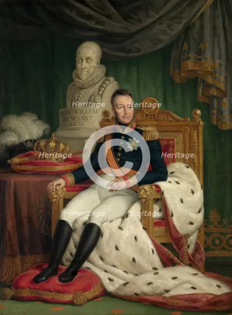 King Willem I, 1815-1830. Creator: Mathieu Van Brée.