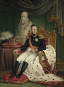 King Willem I, 1815-1830. Creator: Mathieu Van Brée