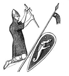 King William as represented on his seal, (1870)