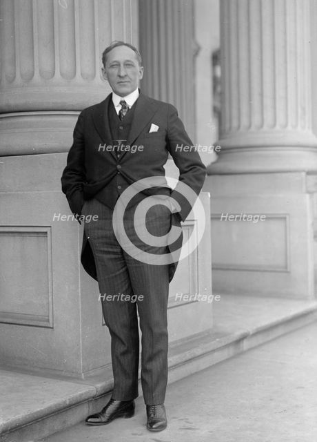 King, William Henry, Rep. from Utah, 1900-1901; Senator, 1917-, 1913. Creator: Harris & Ewing.