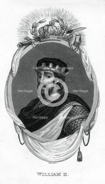 King William II.Artist: J Chapman