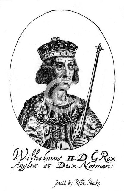 King William II.Artist: Robert Peake