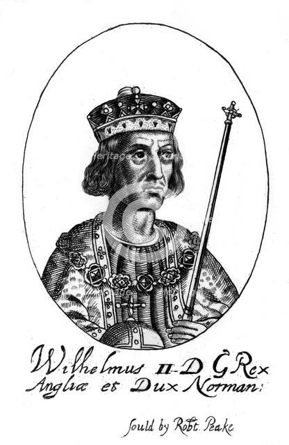 King William II.Artist: Robert Peake