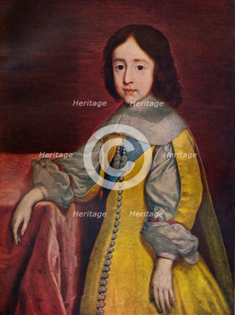 'King William III', 1657 (c1927). Artist: Cornelis Janssens van Ceulen.