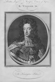 King William III, 1784. Artist: Anon