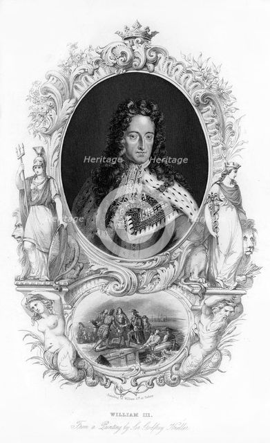 King William III, (c1850). Artist: Unknown