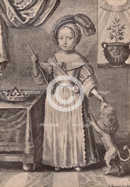 King William III of Great Britain and Ireland as a Boy, 18th century (1894). Artist: A Sivordtsma.