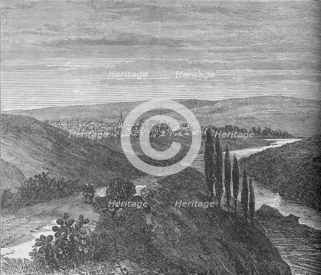 'King William's Town, from near the Aqueduct', c1880. Artist: Unknown.