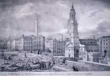 King William Street, 1830. Artist: George Scharf