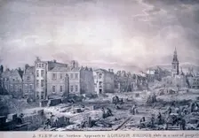 King William Street, London, 1830. Artist: George Scharf