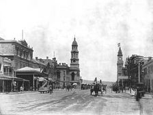 King William Street looking south, Adelaide, Australia, 1895. Creator: York & Son