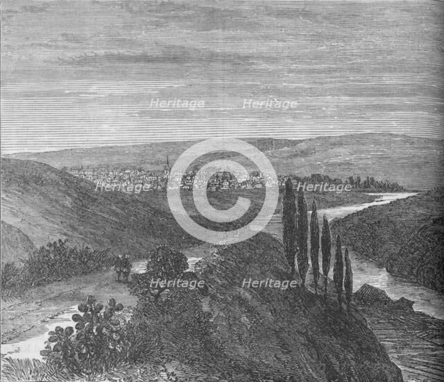 'King William's Town, from near the Aqueduct', c1880. Artist: Unknown.