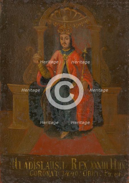 King Wladyslaw III of Poland, Hungary and Croatia (1424-1444), First half of the 18th cent.. Creator: Anonymous.