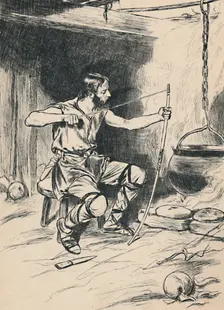 King Alfred Forgets The Cakes c1907