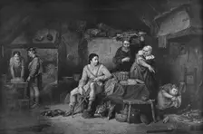 King Alfred in Neatherd Cottage 1806, (1912). Artist: David Wilkie