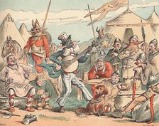 King Alfred in the Danish Camp c1884. Artist: Thomas Strong Seccombe