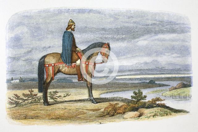 King Alfred plans the capture of the Danish fleet, 892 (1864). Creator: James William Edmund Doyle.
