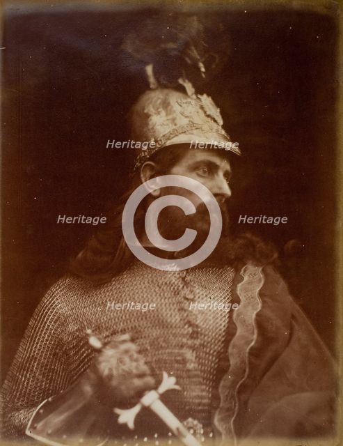 King Arthur, 1874. Creator: Julia Margaret Cameron.