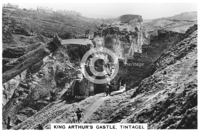 King Arthur's Castle, Tintagel, 1937. Artist: Unknown