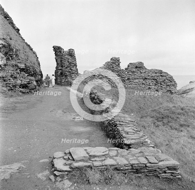 King Arthur's Castle, Tintagel, Cornwall, 1945-1980. Artist: Eric de Maré