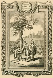 King Athelstan saving the Life of his Father, Edward the Elder... c1786. Creator: William Walker