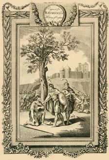 King Athelstan saving the Life of his Father, Edward the Elder... c1786. Creator: William Walker