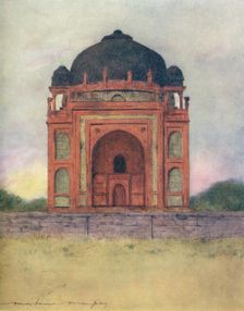 King Babar's Tomb 1905. Artist: Mortimer Luddington Menpes
