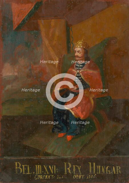 King Bela III of Hungary and Croatia, First half of the 18th cent.. Creator: Anonymous.