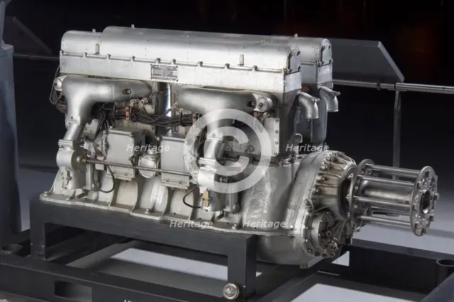 King-Bugatti U-16 Engine, 1919. Creator: Duesenberg Motors Corporation.