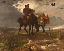 King Casimir I the Restorer Returning to Poland, 1893. Creator: Gerson, Wojciech (1831-1901)