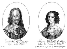 King Charles I (1600-1649) and Queen Henrietta Maria (1609-1669)