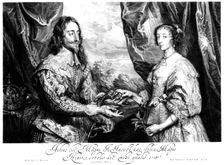 King Charles I (1600-1649) and Queen Henrietta Maria (1609-1669)