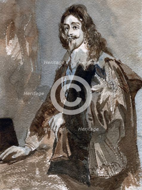King Charles I (1600-1649), c18th century. Artist: Unknown