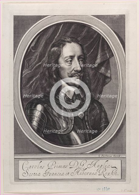 King Charles I, ca. 1658.. Creator: William Faithorne.