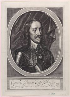 King Charles I, ca. 1658.. Creator: William Faithorne