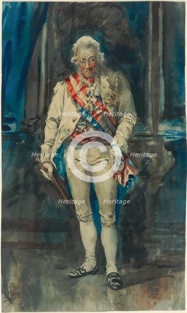 King Charles IV of Spain, n.d. Creator: Eugenio Lucas Velázquez.