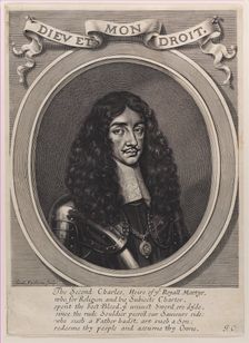King Charles II, 1660-70. Creator: William Faithorne