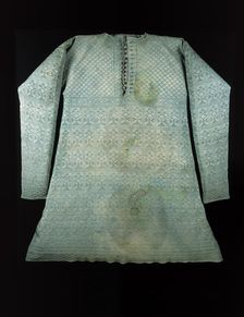 King Charles I's blue silk vest worn at his execution in 1649