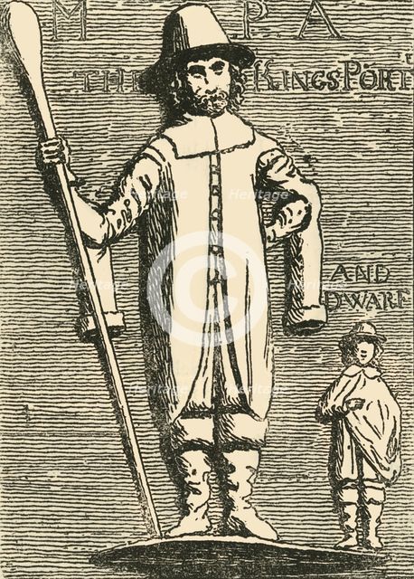 'King Charles' Porter and Dwarf', (c1872). Creator: Unknown.