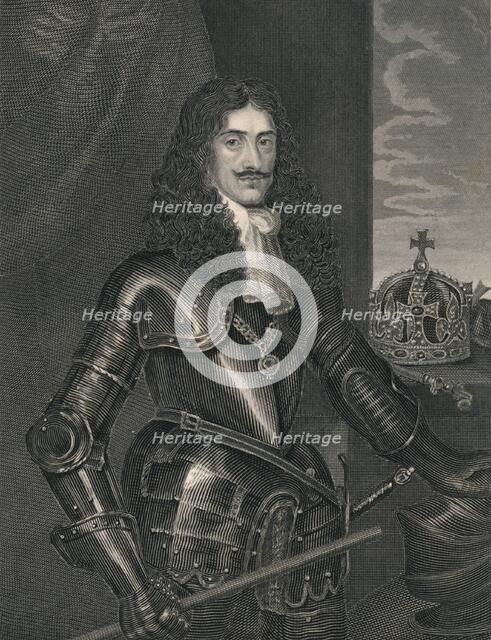 'King Charles The Second', (mid 19th century). Creator: William Finden.